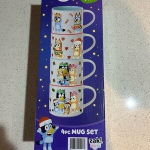 Zak Designs Bluey Holiday Mug Set